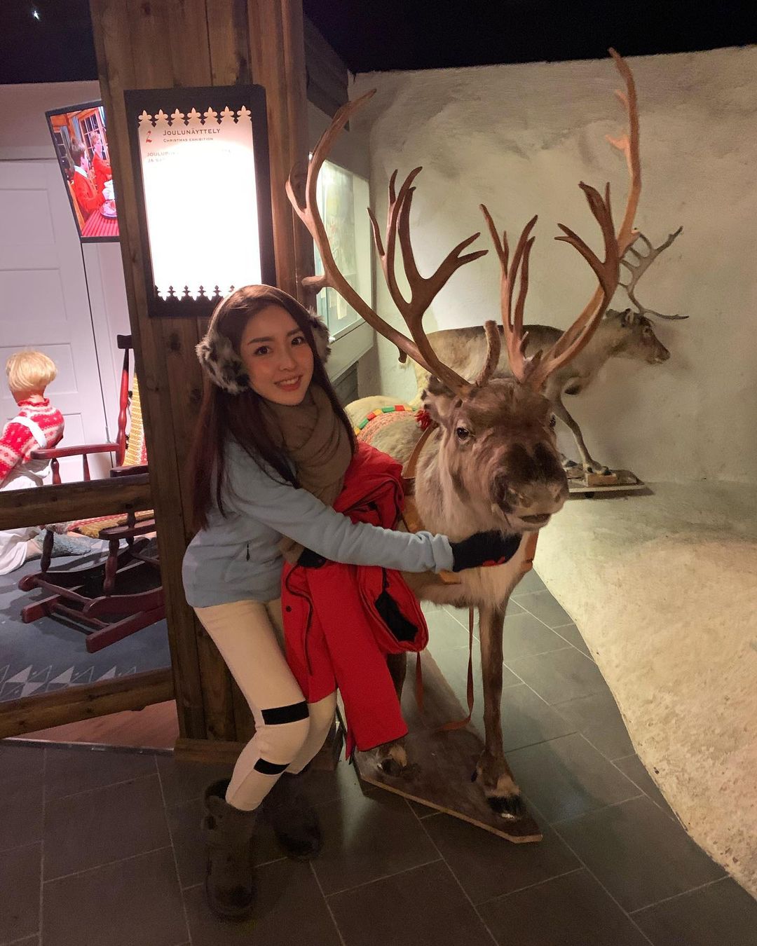  Last Christmas at Santa’s office before I ride w...