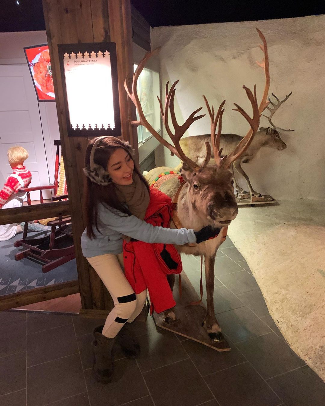  Last Christmas at Santa’s office before I ride w...