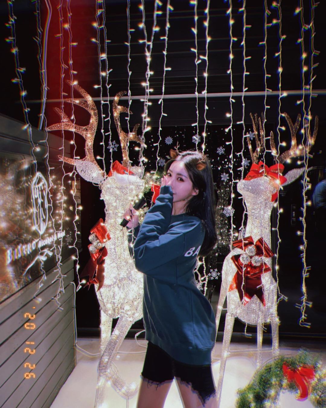  好想把鹿帶回家
好大隻太可愛了