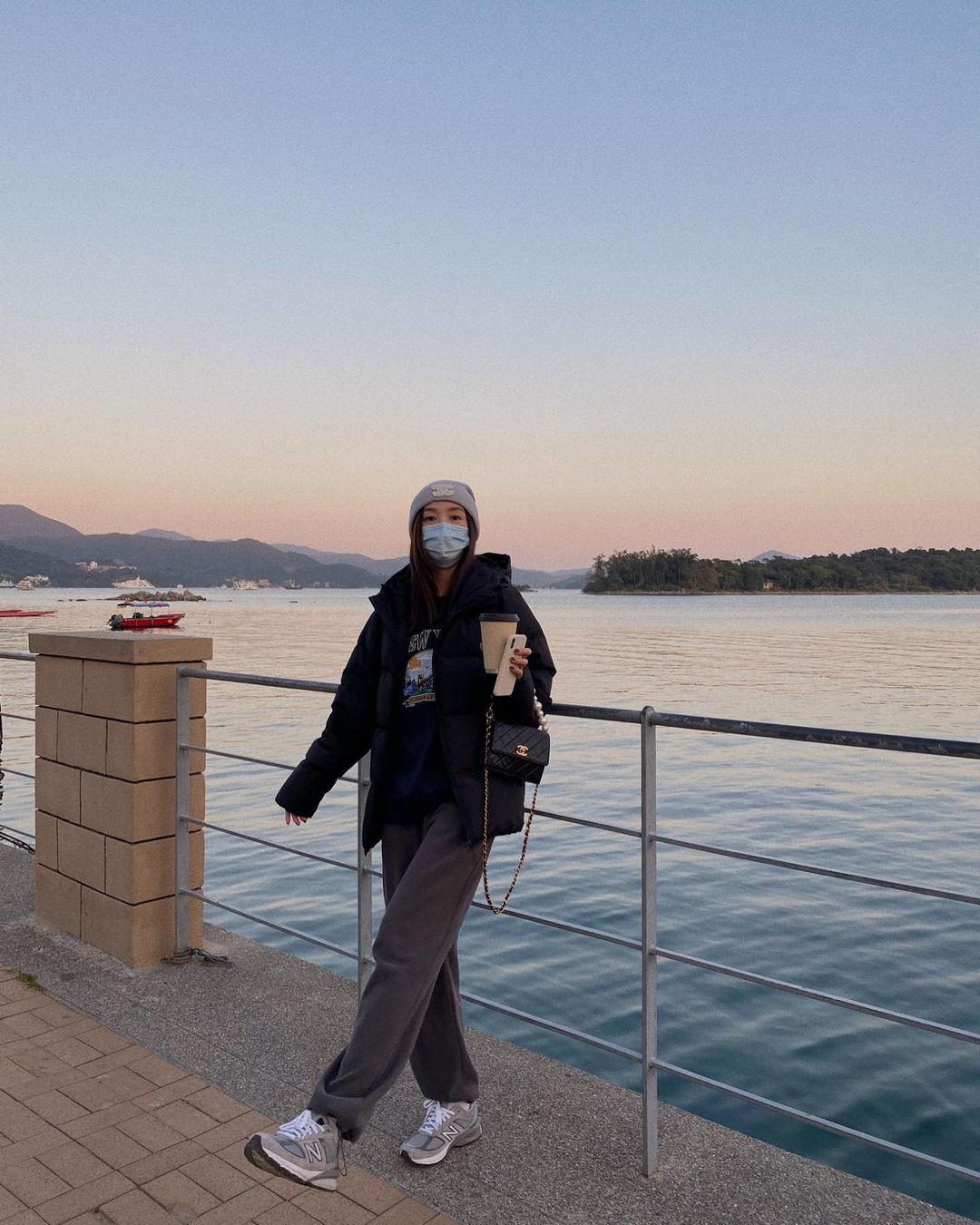  2020年的最後一次夕陽好美麗..
今年亦�...