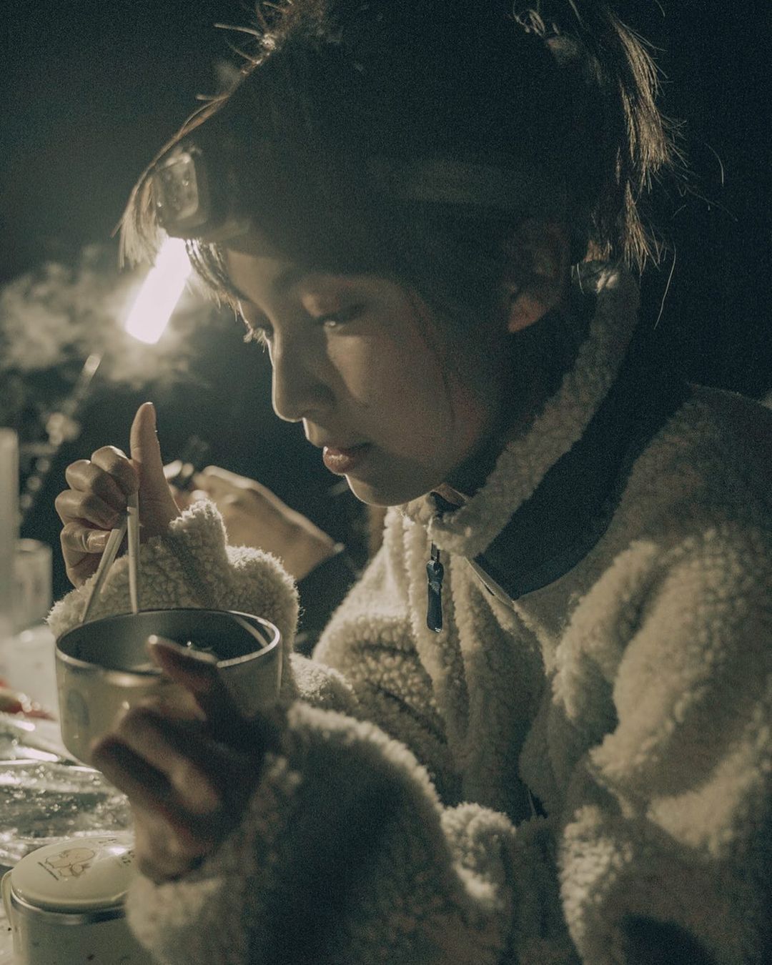  第一次露營打邊爐 開心