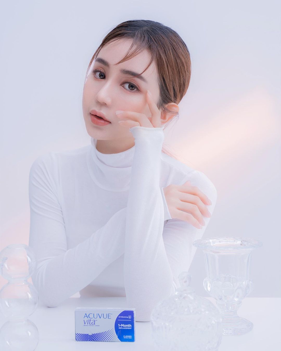  舒服到忘了有在穿的隐形眼镜