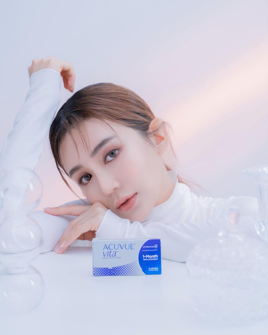  舒服到忘了有在穿的隐形眼镜