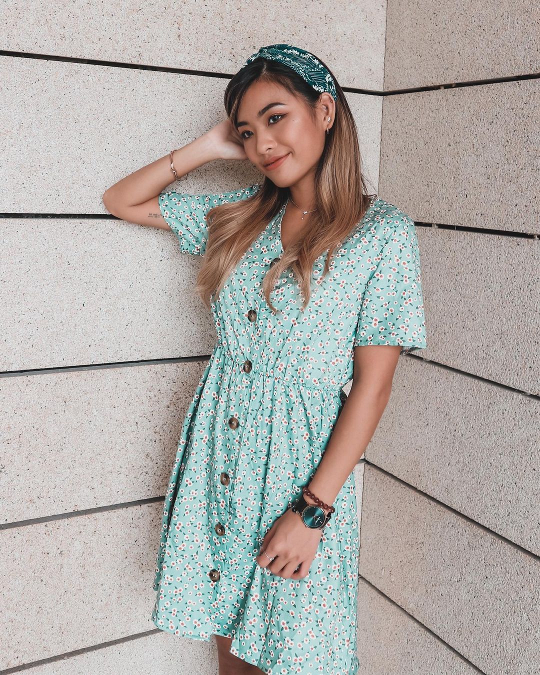  Vintage vibe.
#green #dress #vintage #vibe #flower...