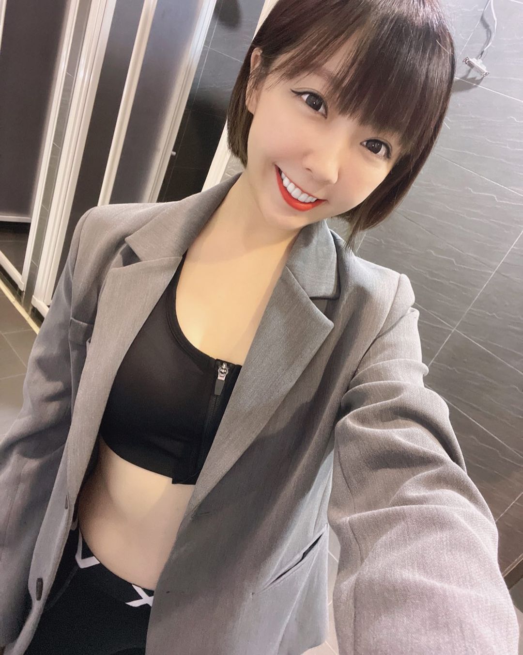  某一天運動完收工的me