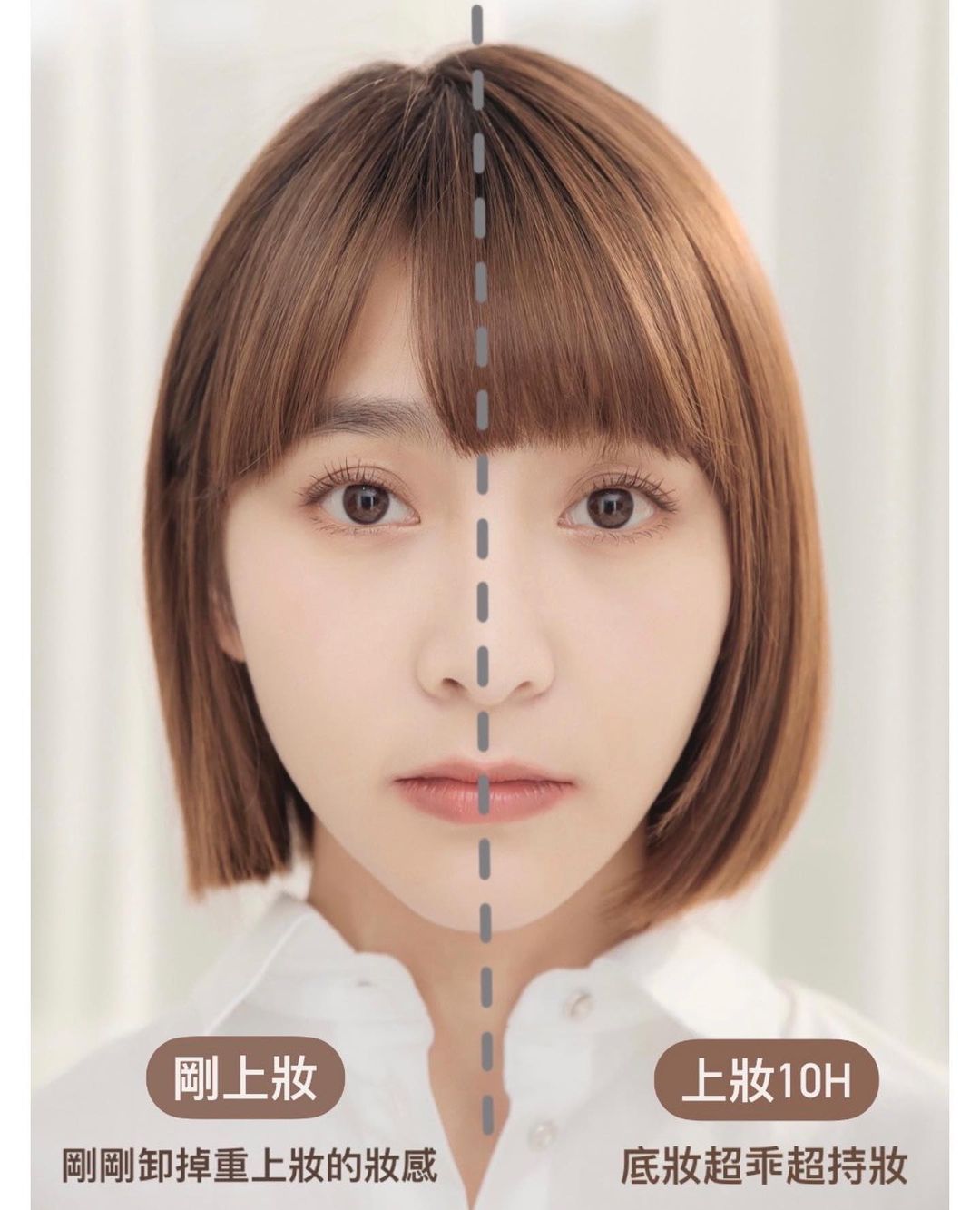  如果你是一個剛學化妝的學生新手
粉�...