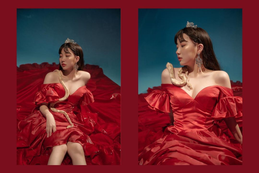  귀여운 뱀이랑 !! 자꾸 보고있으니까 �...