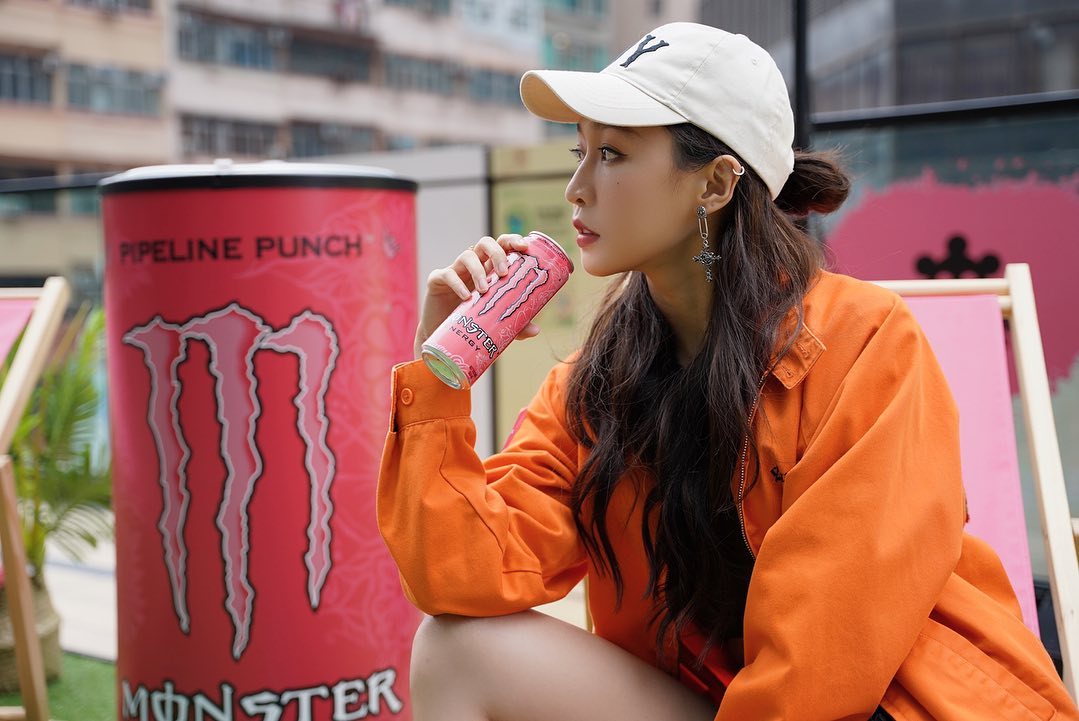  MonsterEnergy 今次出咗全新粉紅色能量飲...
