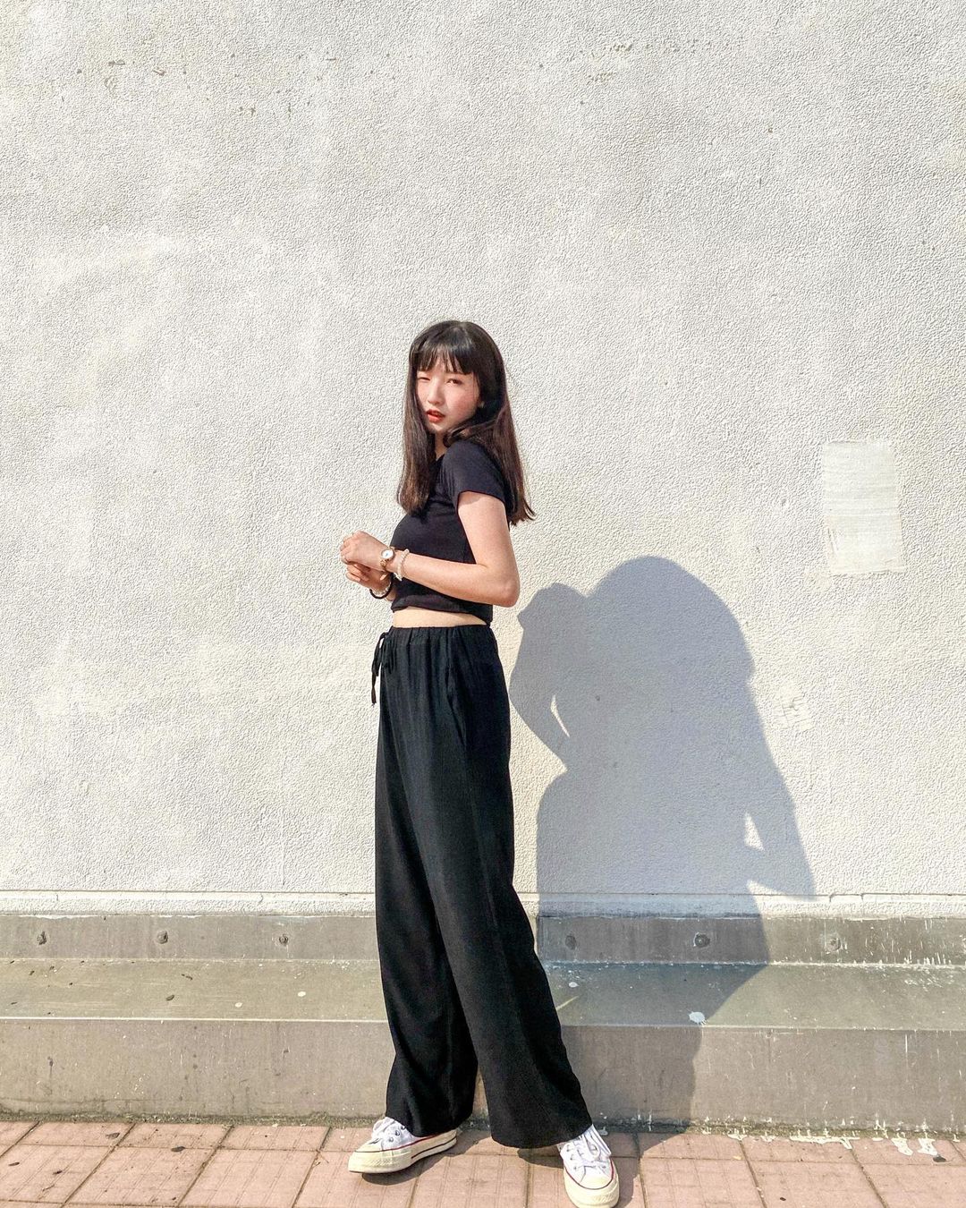  彈性滿分Basic Crop Tee ! ♪
簡直就是衣�...