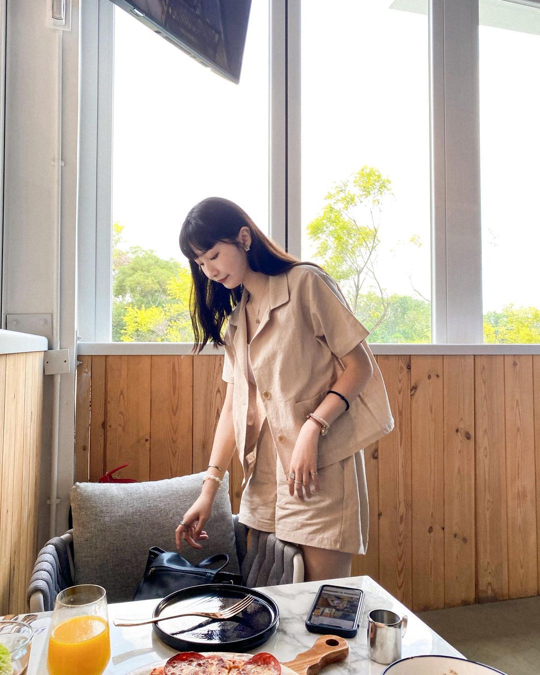  可formal可casual look的西裝set ✨
外套+褲...