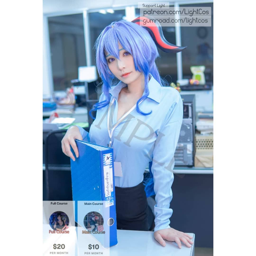  #Game #cosplay #genshinimpact #ganyu #officelady

...