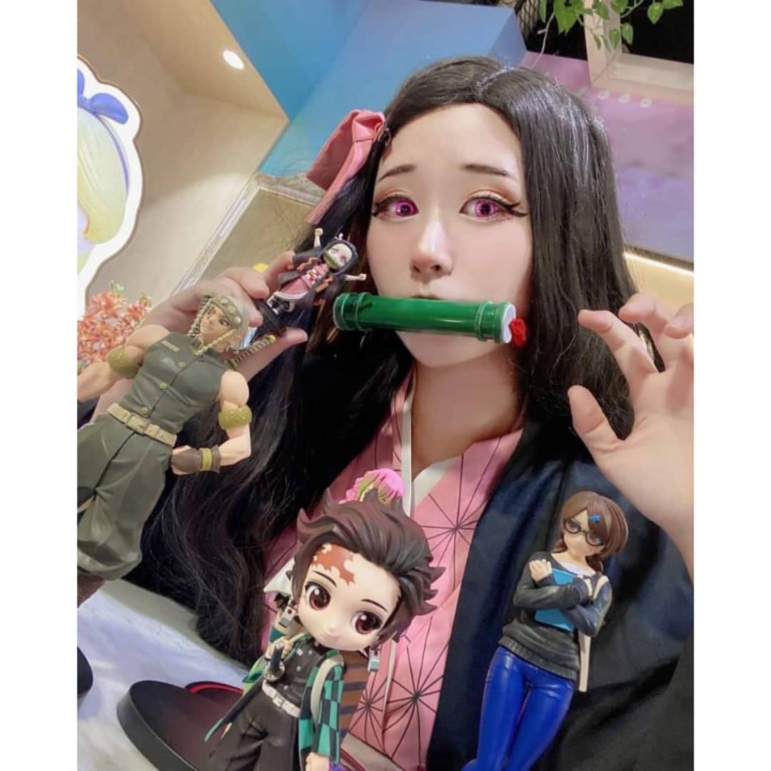  #Anime #cosplay #kimetsunoyaiba #nezuko #kamado

C...