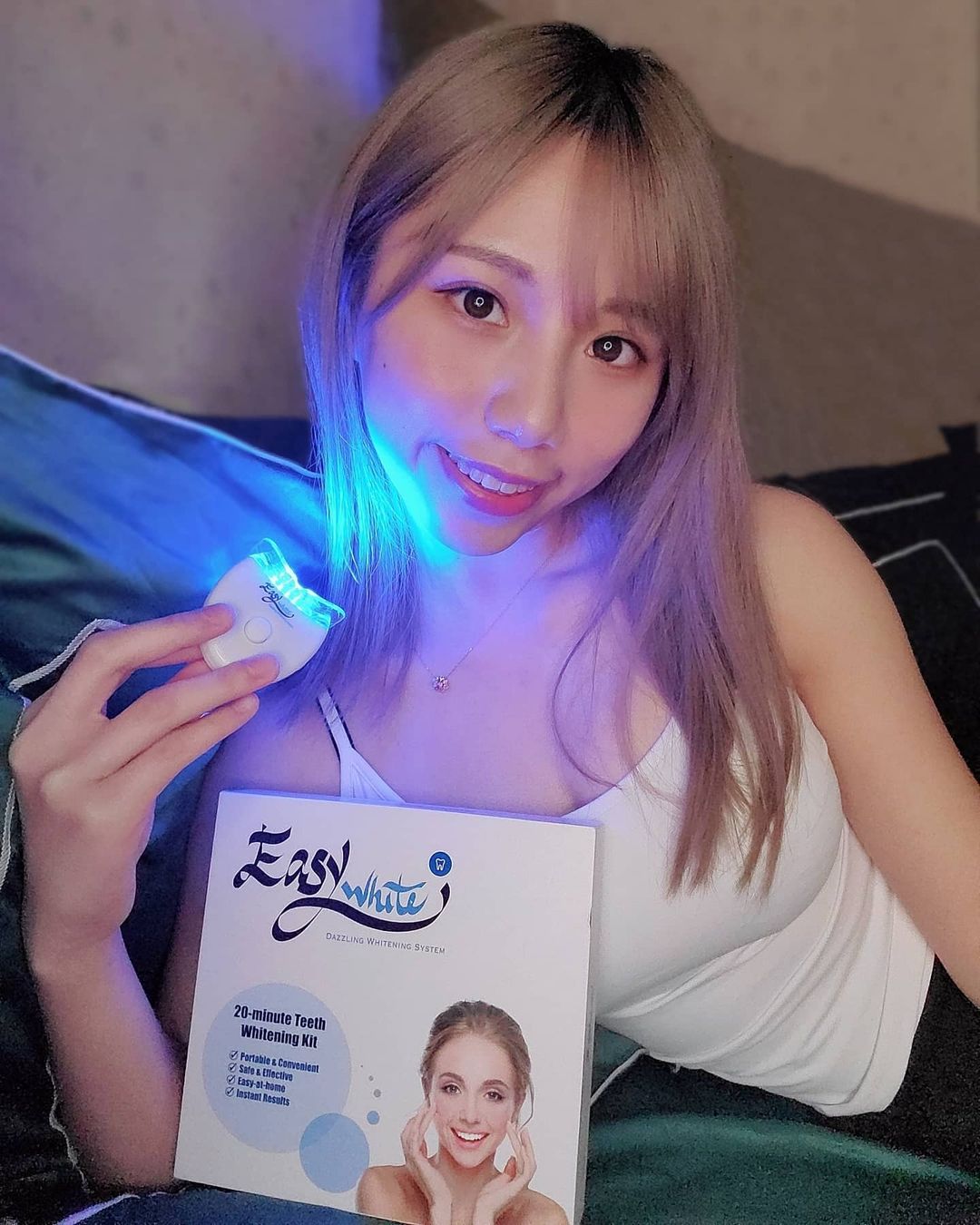  以後係屋企都可以輕鬆美白牙齒啦