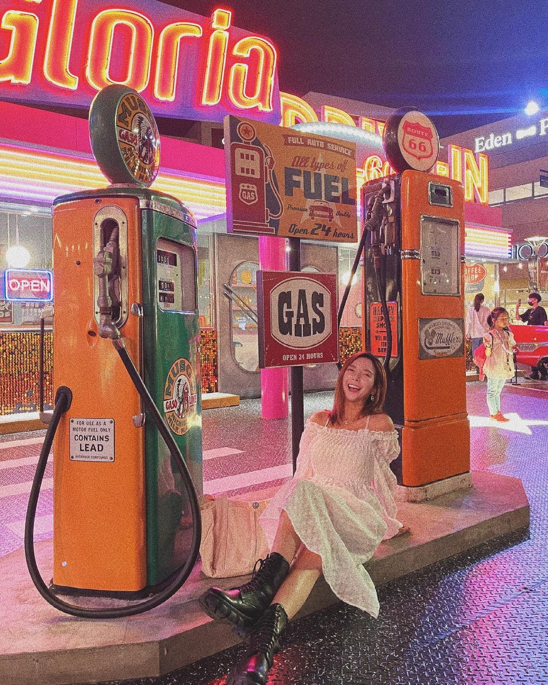  朝聖一下知名打卡地標
現在都沒什麼�...