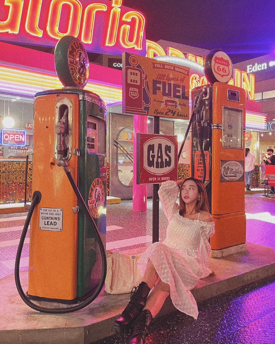  朝聖一下知名打卡地標
現在都沒什麼�...