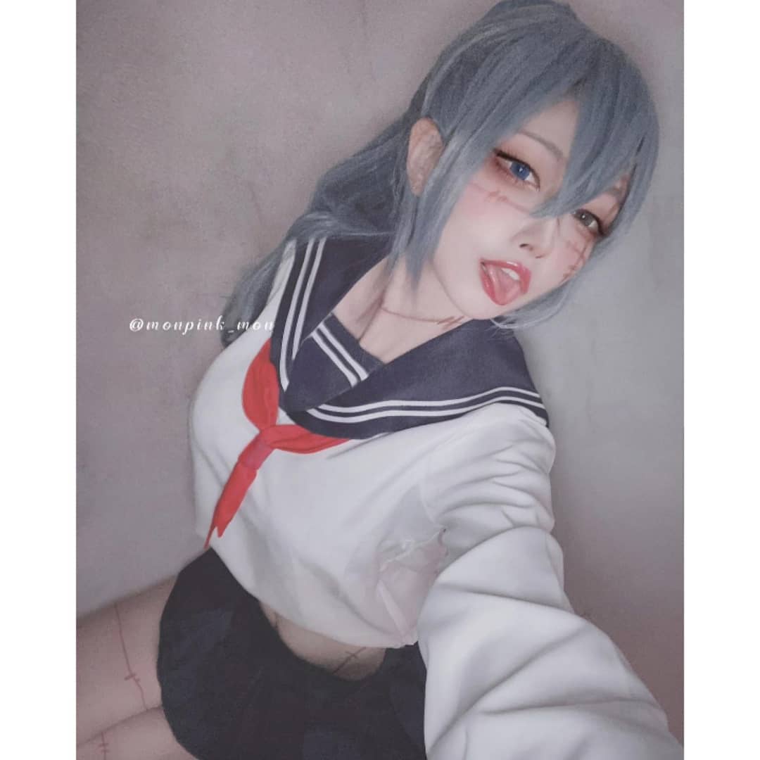  #Anime #cosplay #jujutsukaisen #mahito #genderbend...