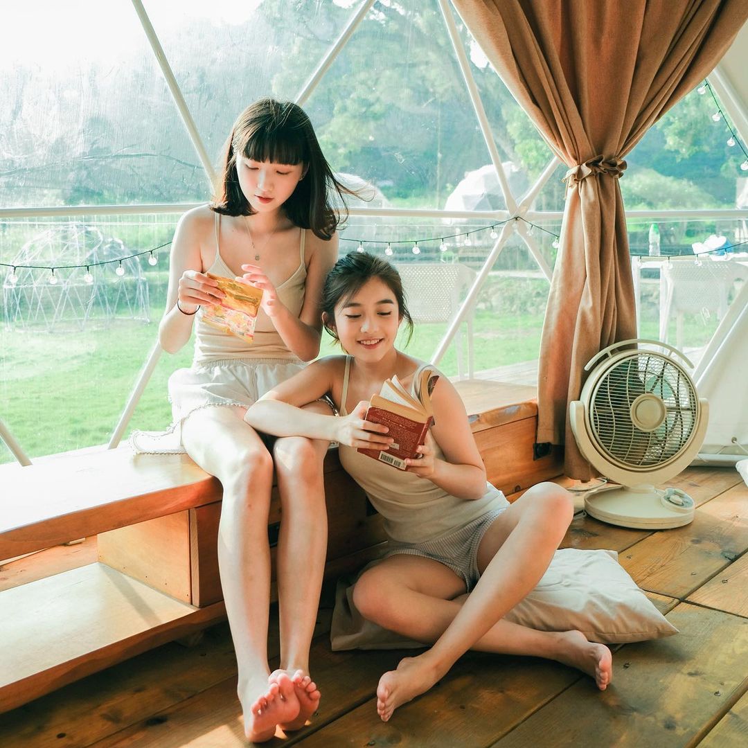  一整晚的Glamping好難忘好青春好開心呀...