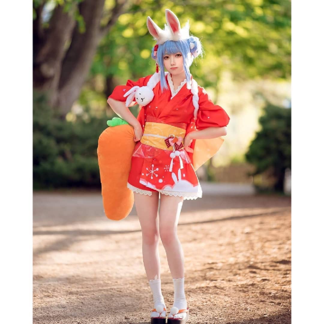  #Original #cosplay #pekora #usada #virtualyoutuber...
