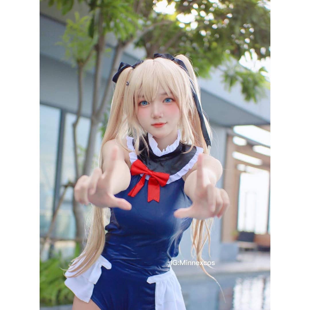  #Game #cosplay #deadoralive5 #doa5 #marie #rose #s...