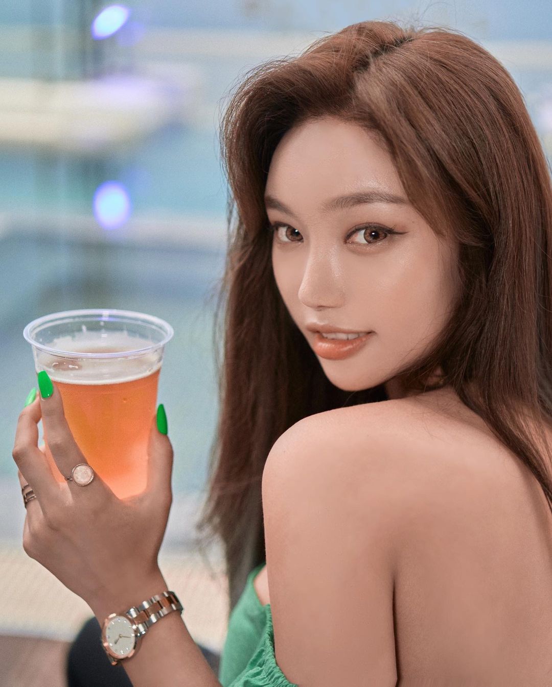  물멍+맥주는 진리