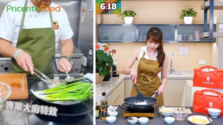  初初話拍片整嘢食，
咁開心，我一口�...