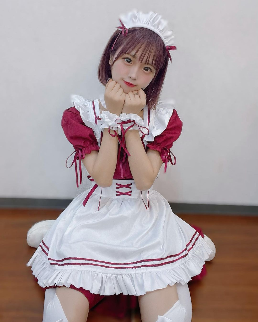  メイドさんになったよ‪‪❤︎‬