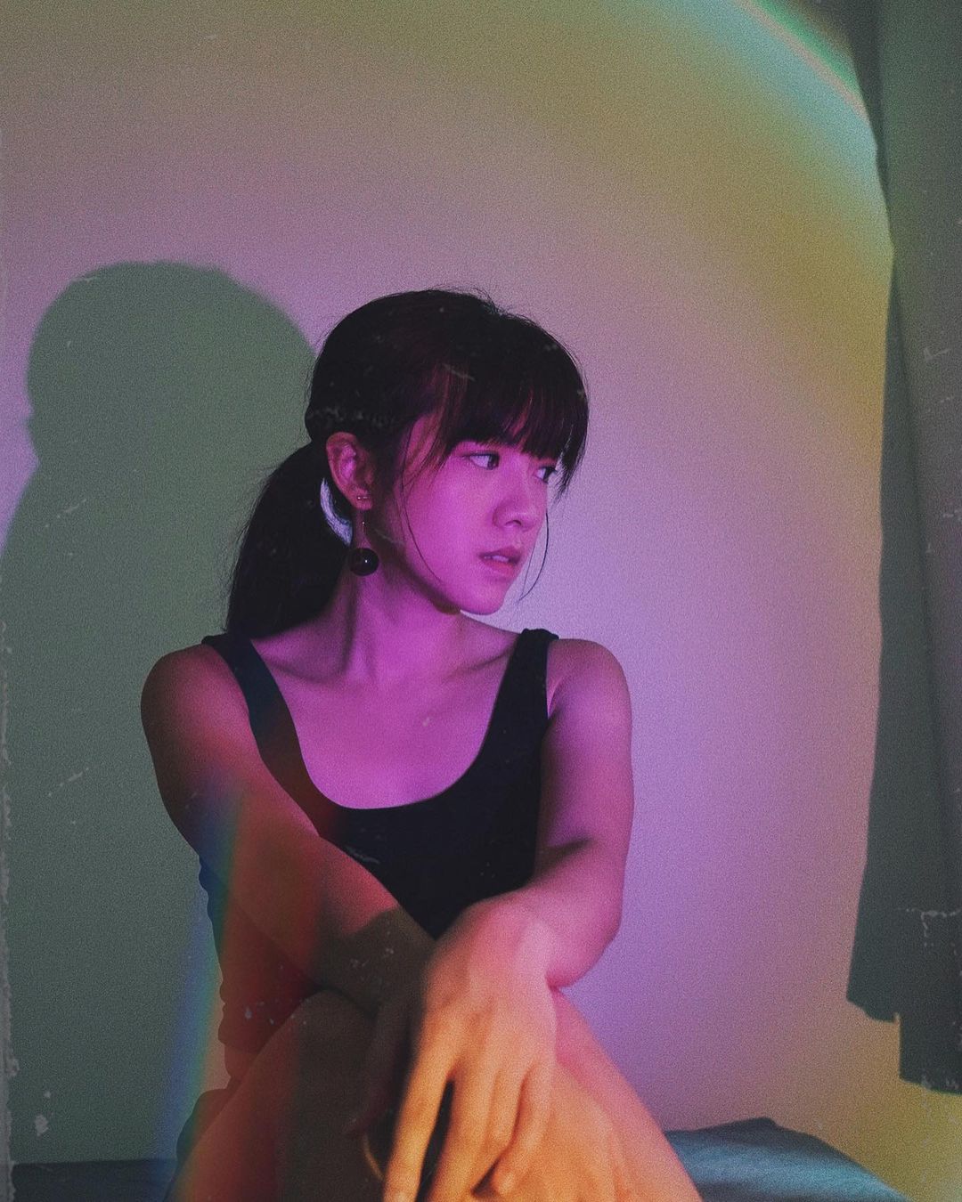  I was the moon, you chased the stars 
#