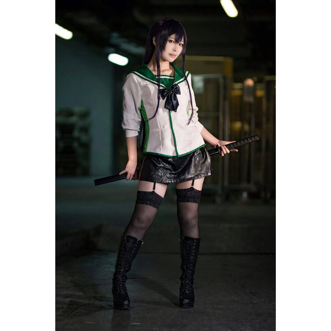  #Anime #cosplay #highschoolofthedead #hotd #saeko ...
