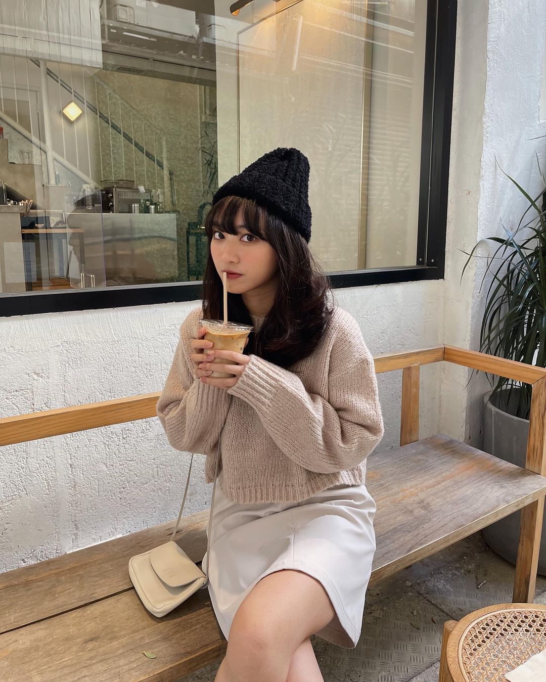  長度最理想的Crop Top版型ᐠ ♡ ᐟ
剛剛...