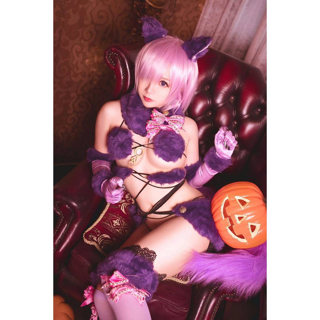  #Anime #cosplay #fate #fategrandorder #mash #kyrie...