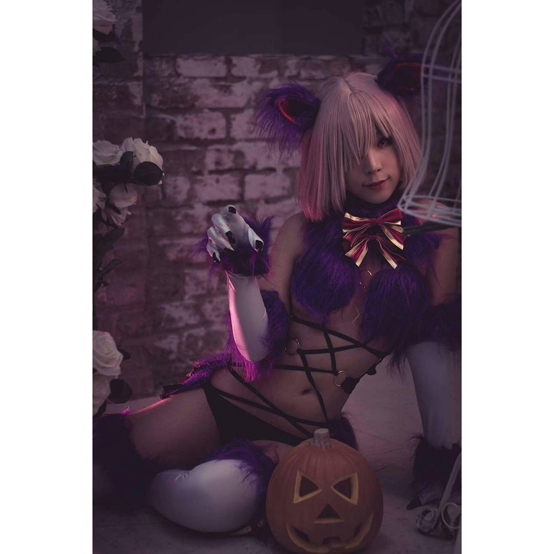  #Anime #cosplay #fate #fategrandorder #shielder #m...