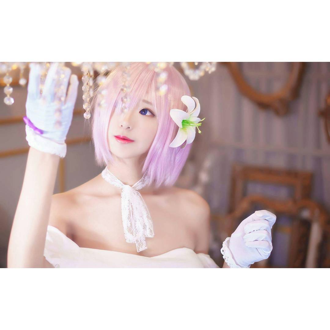 #Anime #cosplay #fate #fategrandorder #mash #kyrie...