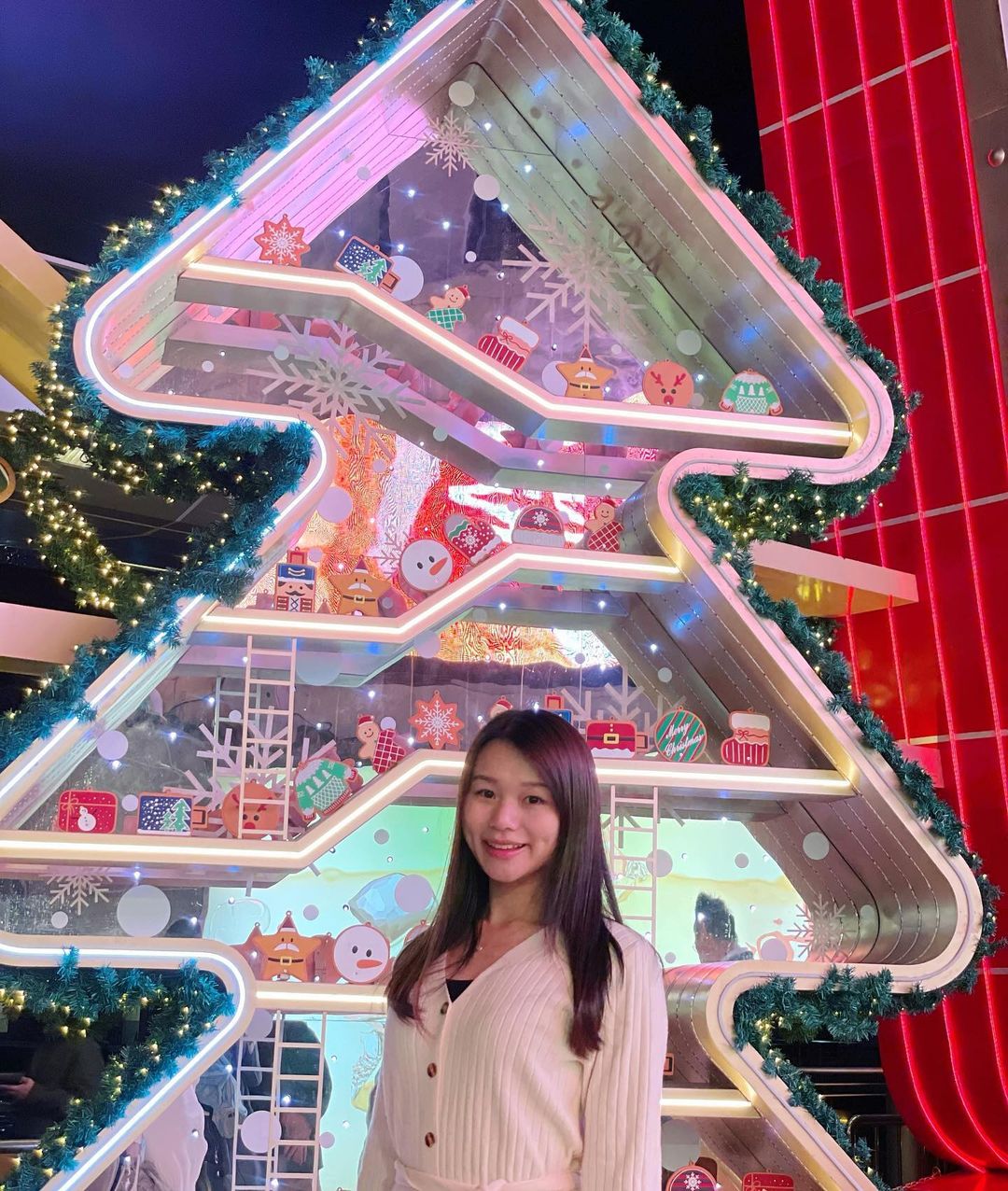  係人山人海中影到靚相❤️❄️