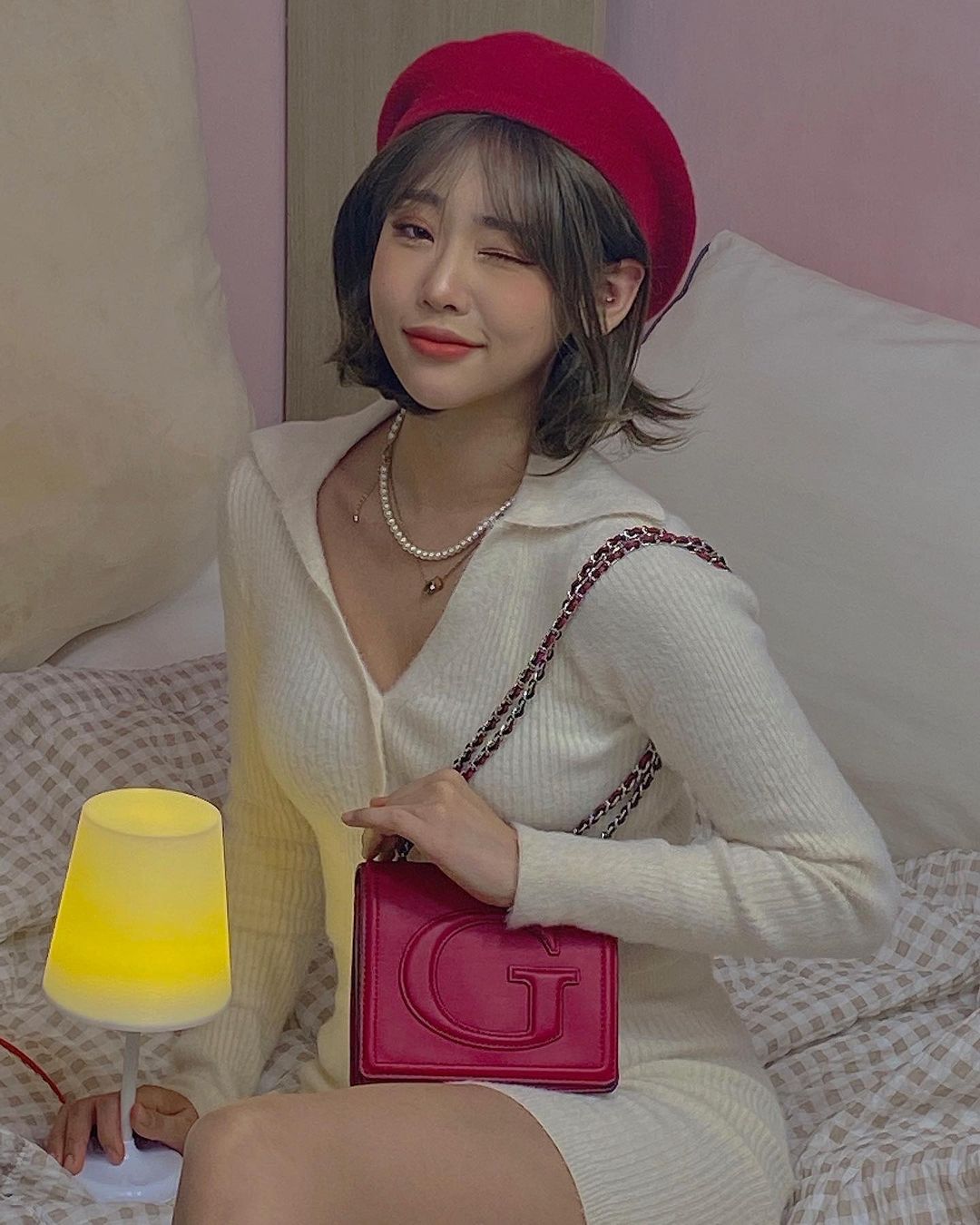  찰랑찰랑
#가발놀이