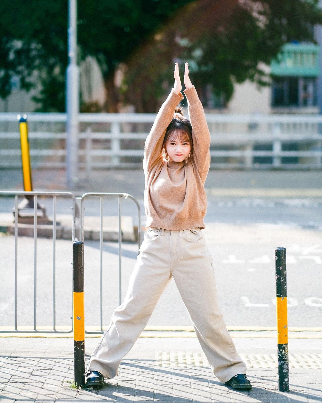  登場了♡
包容度極大的可調節寬腳褲�...