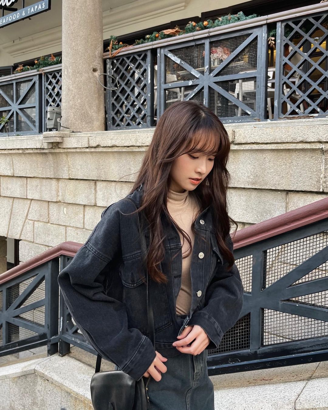  好耐好耐都無入過牛仔長裙嚕～
難得�...