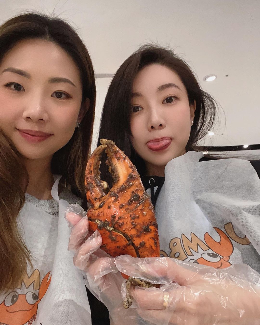  好像是第一次吃到那麼大的蟹腳