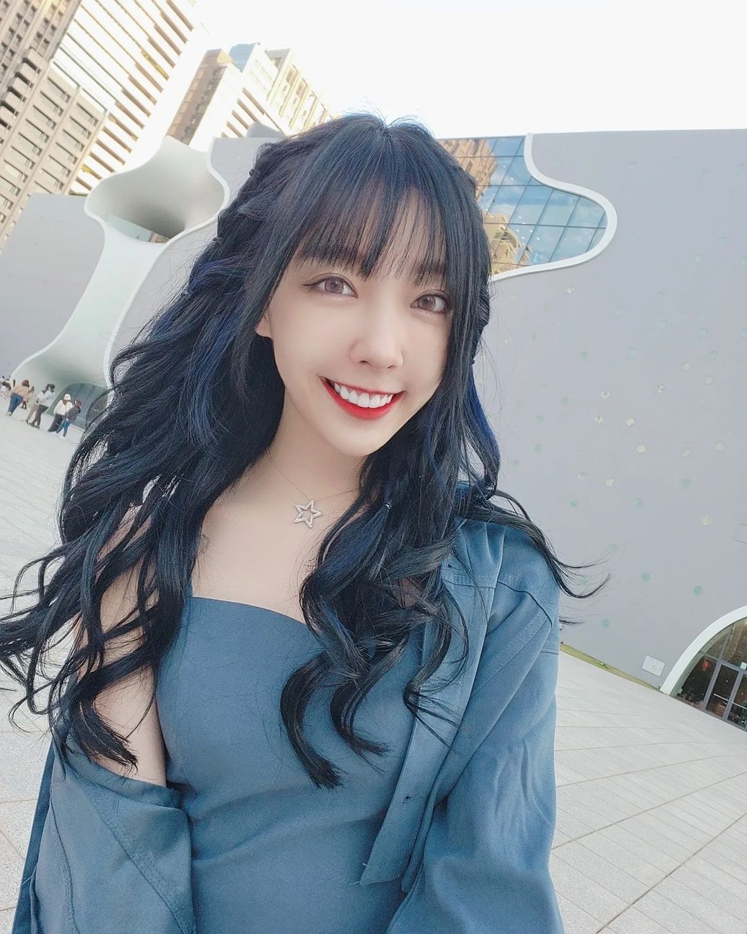  感謝Rita給我的夢幻藍紫色❤☺