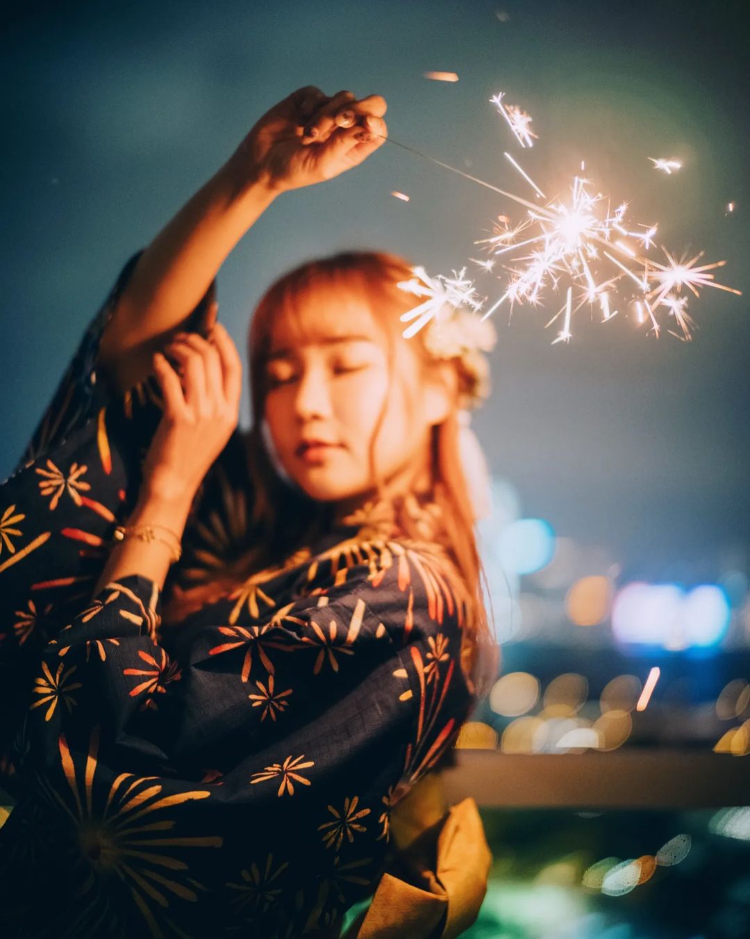  夜色之花火。
【 Night Walker 】

#nie_san_...