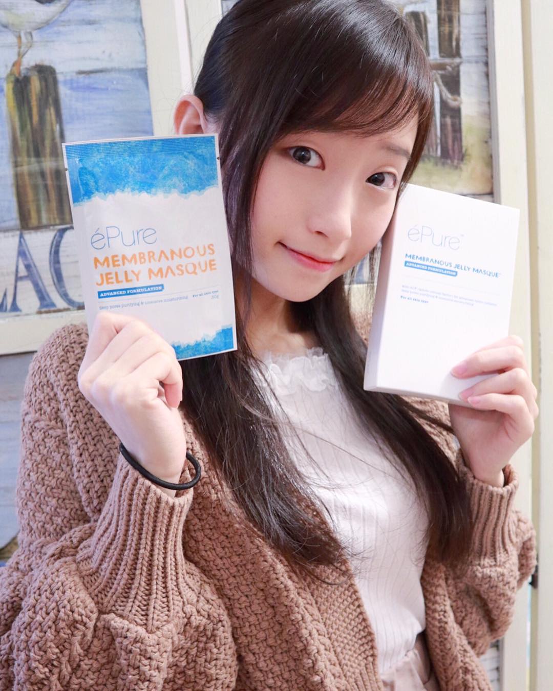  -
第一次試用果凍Mask～
又補濕又美白�...