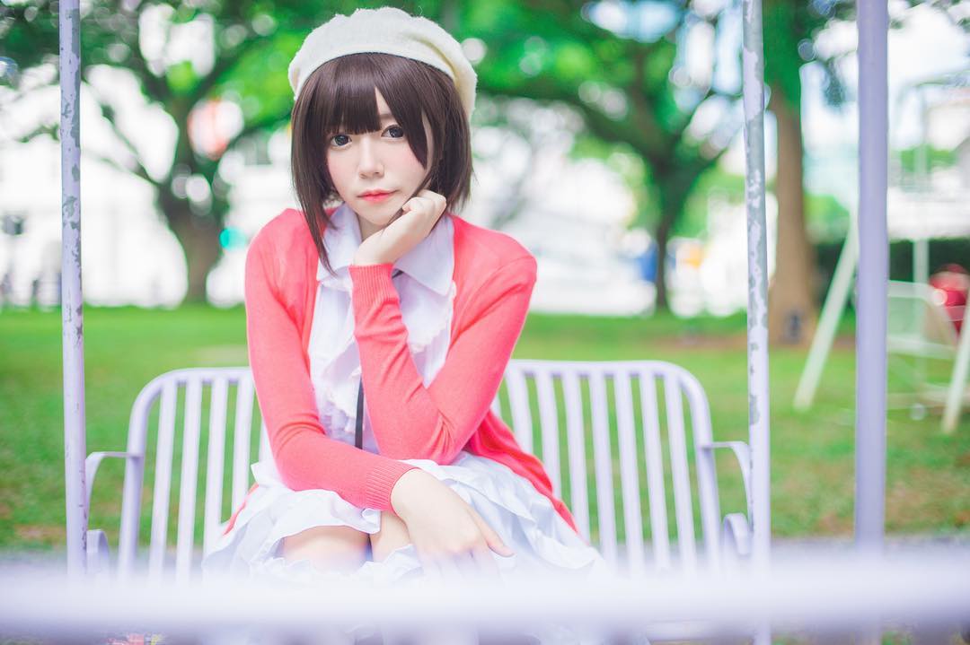  Happy V day  #megumi #megumicosplay #加藤惠 #me...