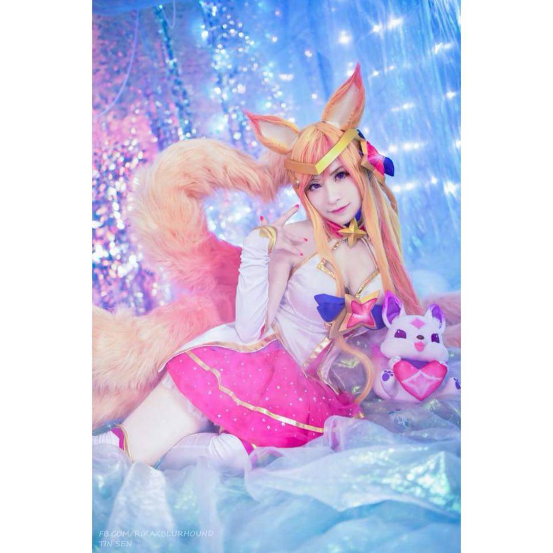  #Game #cosplay #leagueoflegends #lol #ahri #stargu...