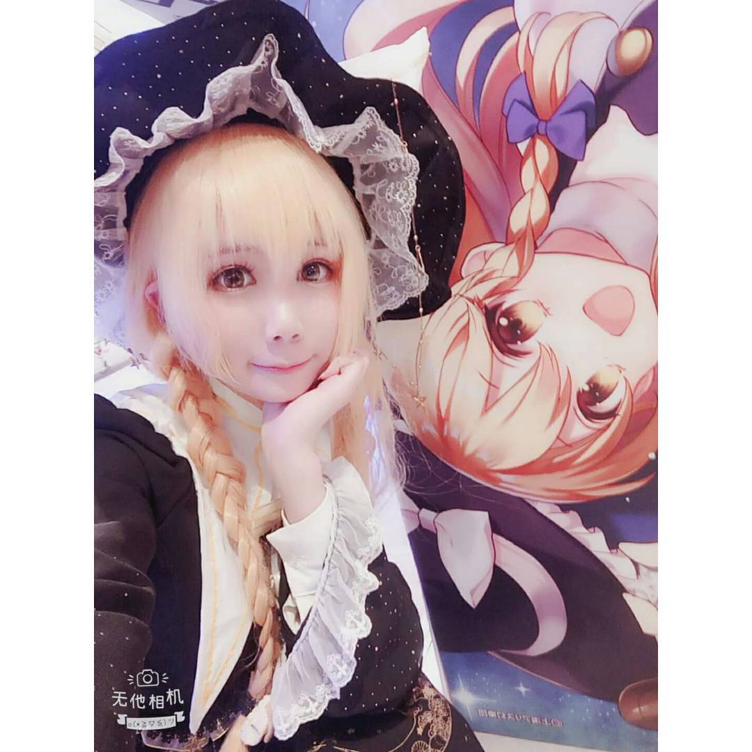 #Anime #cosplay #touhou #touhouproject #marisa #ki...