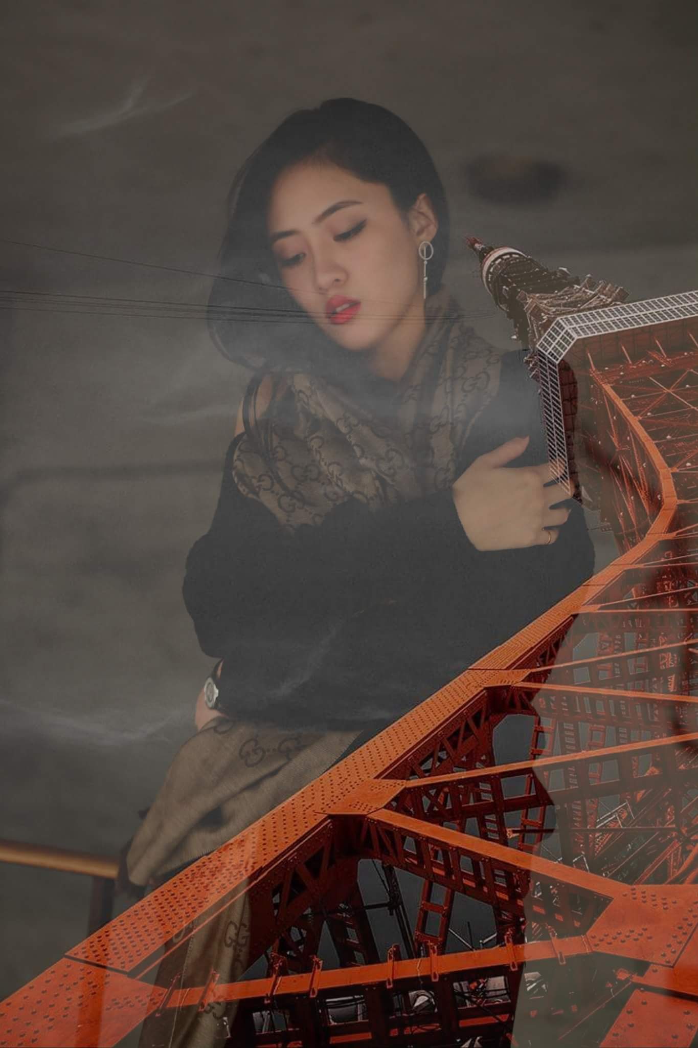  時尚的衝突  好美。