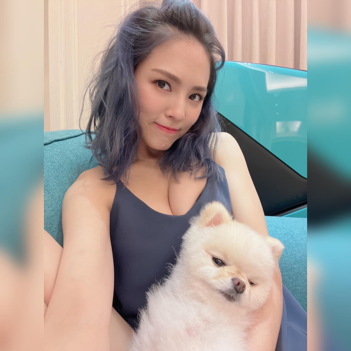  跟我合照這麼不開心？
#黑人問號❓

#...
