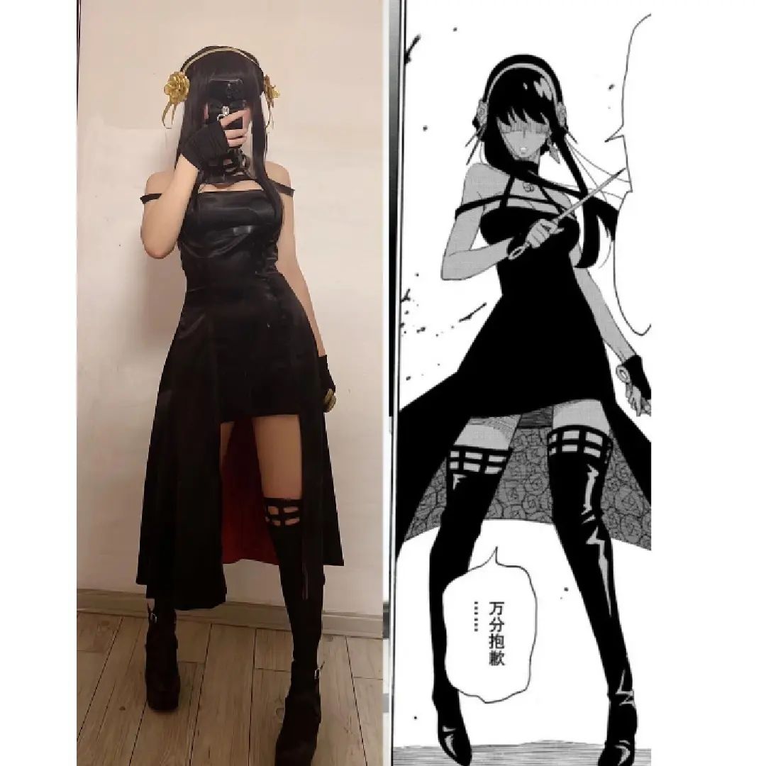  #Anime #cosplay #spyxfamily #yor #forger #yorforge...
