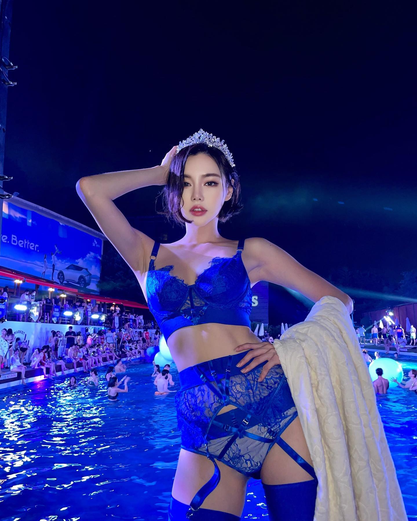  #워커힐풀파티 #blue