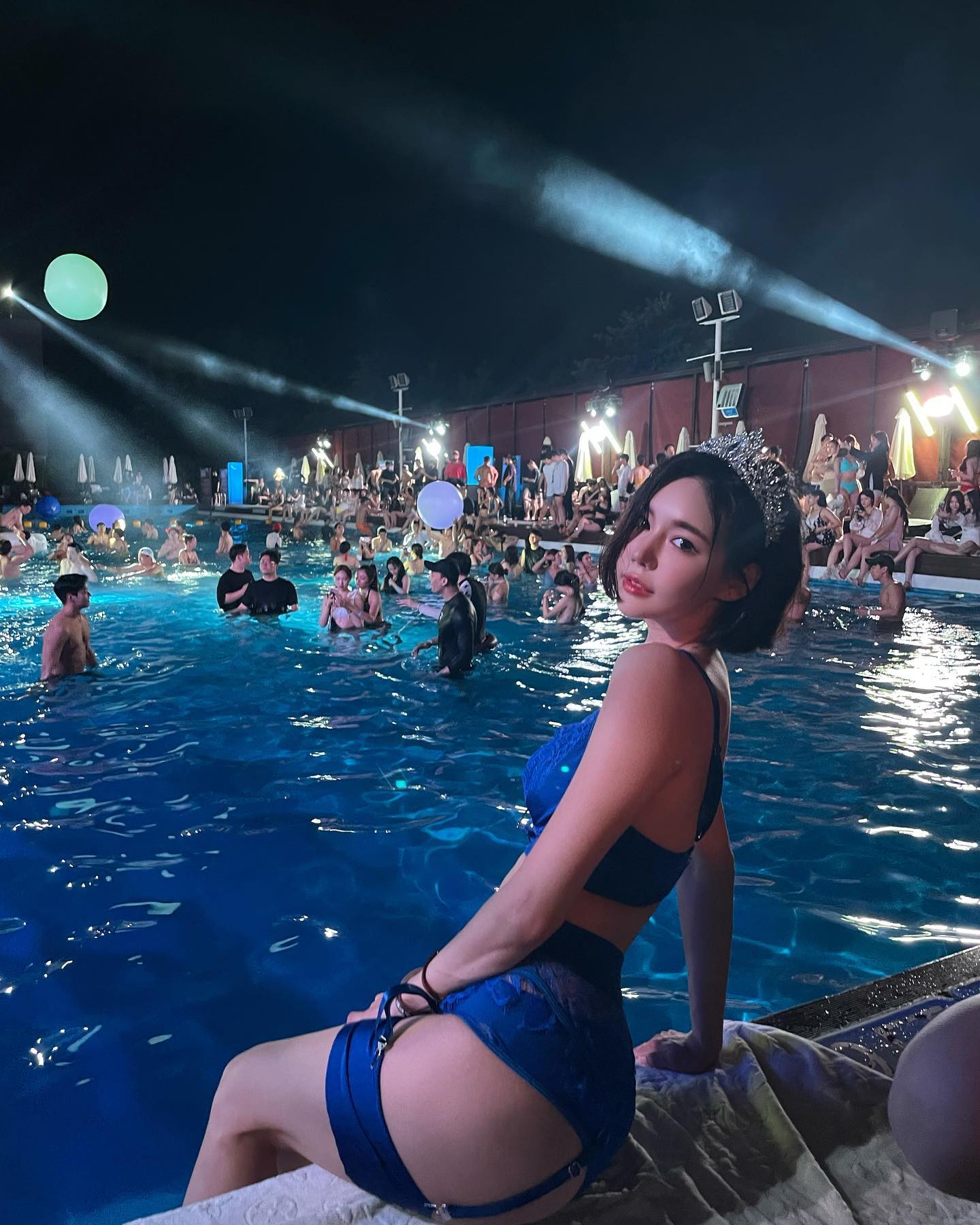  #워커힐풀파티 #blue
