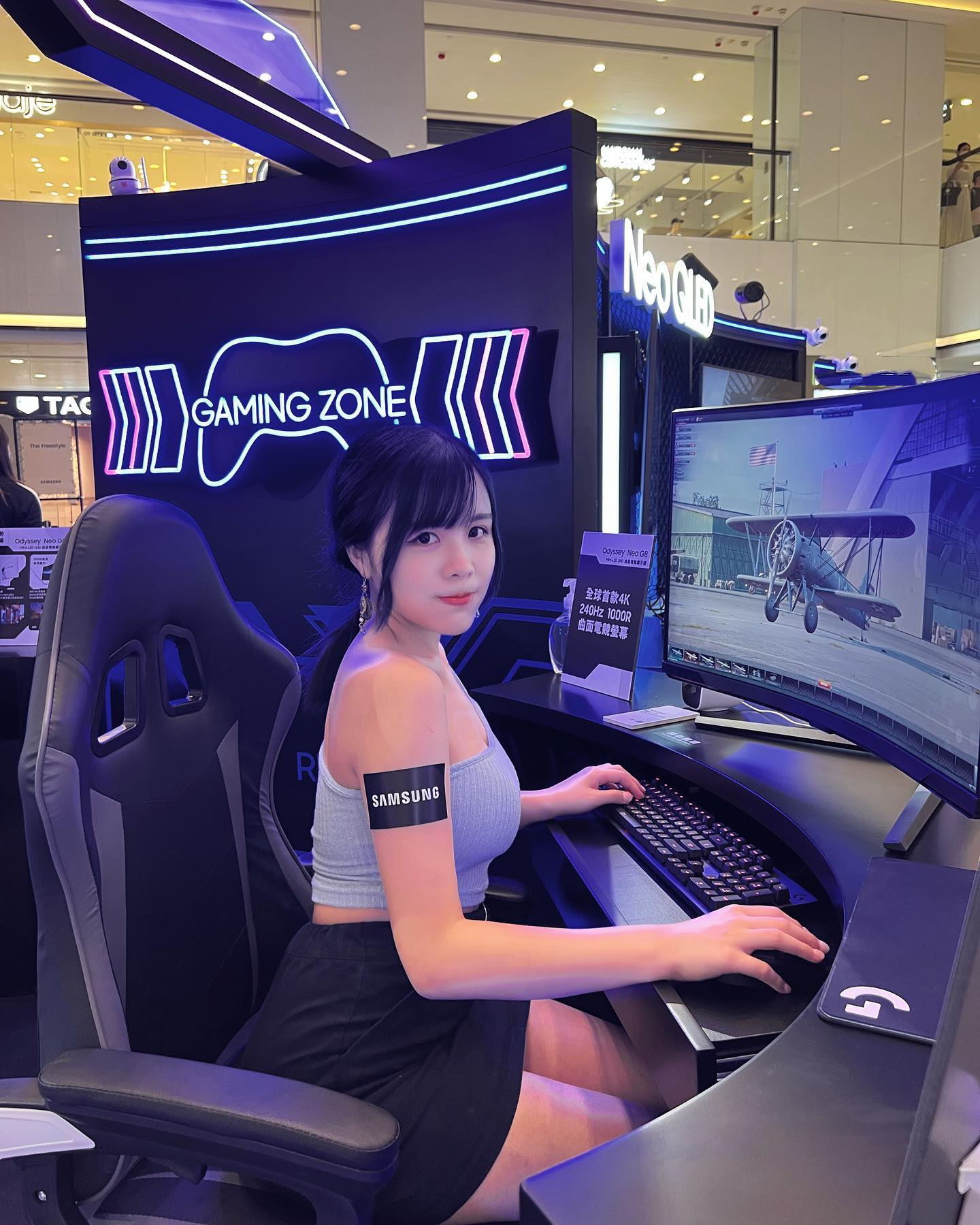  今日嚟到海港城嘅Samsung體驗展