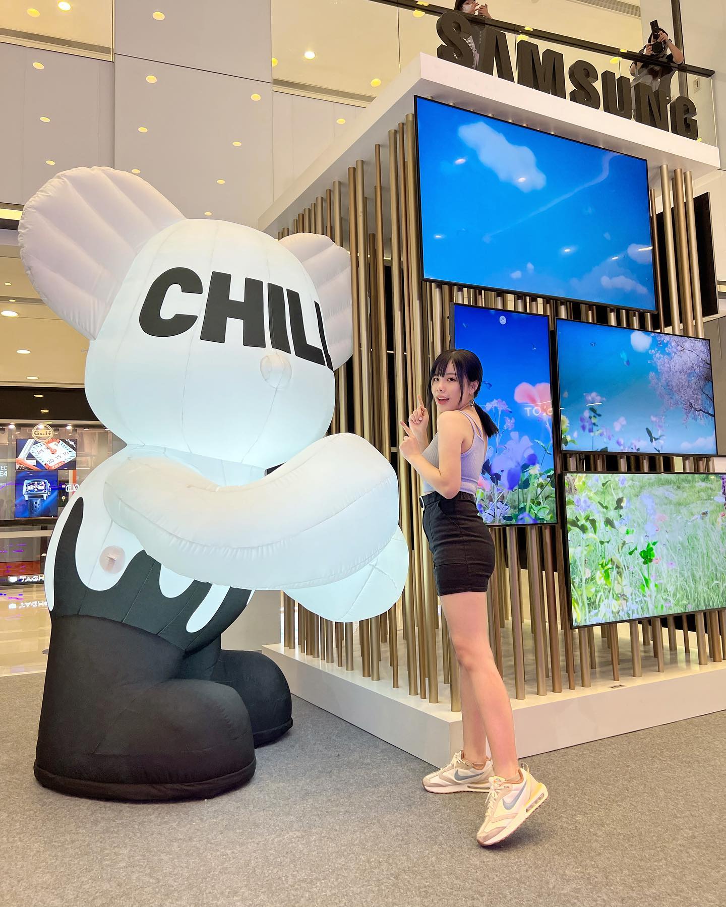  今日嚟到海港城嘅Samsung體驗展